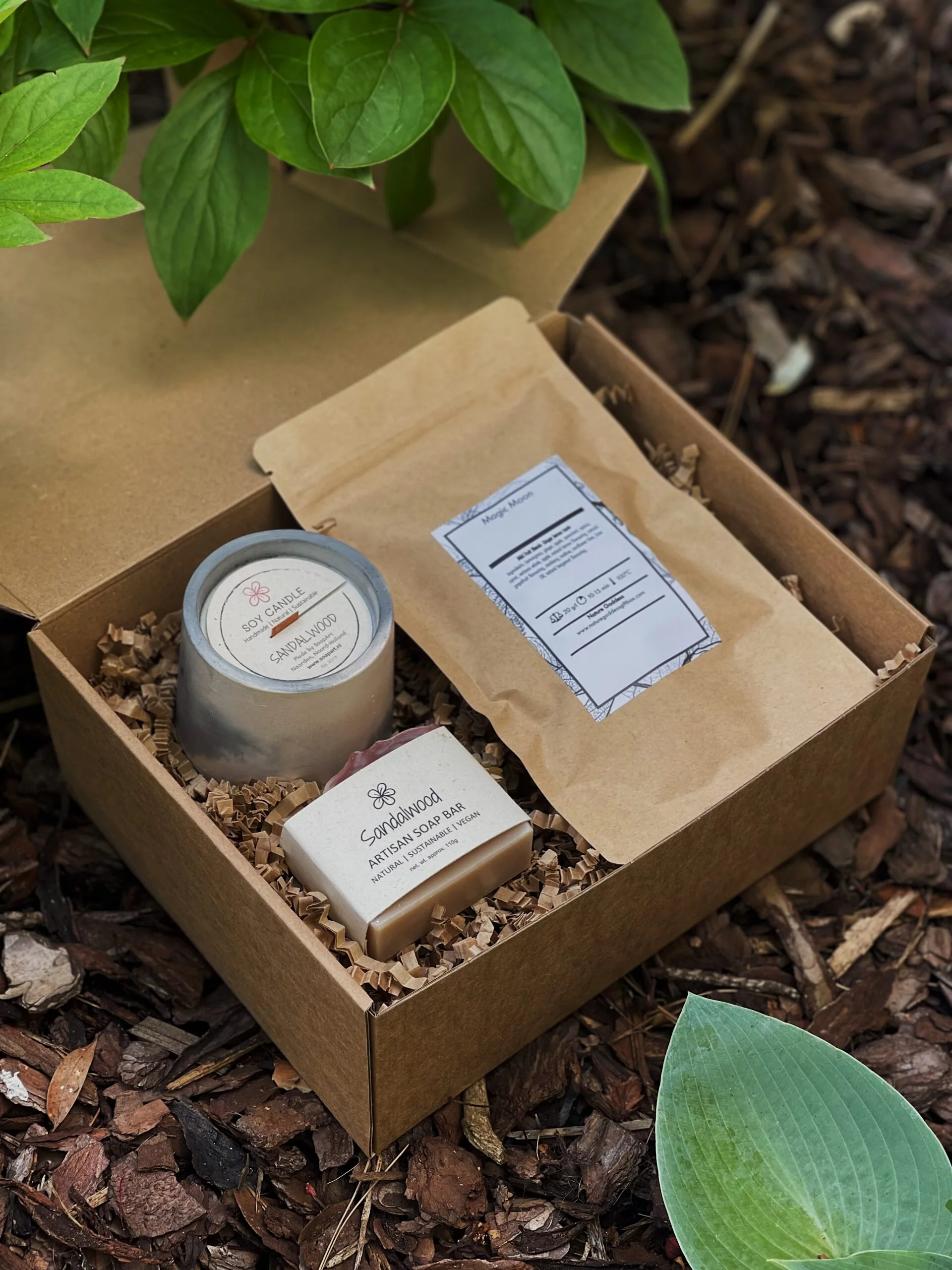 Gaia-candle-soap-tea